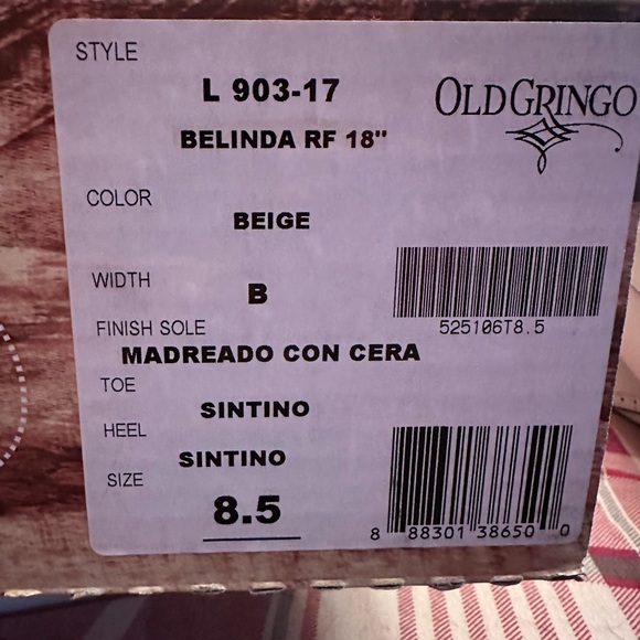 Old Gringo Relaxed Fit Belinda Studded Boot - Picture 8 of 8